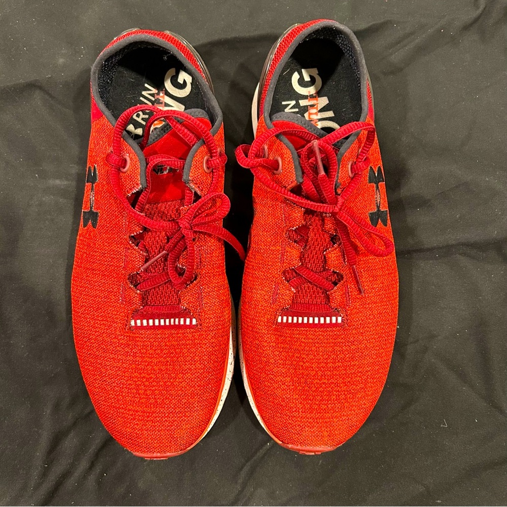 Black and Red Women’s Under Armour Sneakers